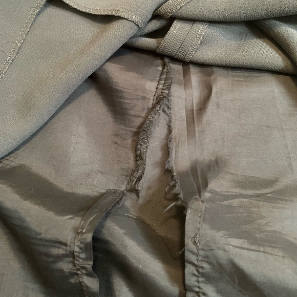 Vintage 80s Rena Rowan Separates Pencil Skirt | Grey/Charcoal Size 10 - Picture 9 of 9